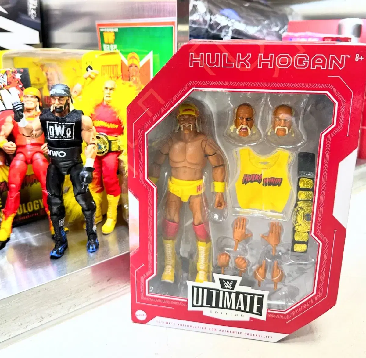 MATTEL WWE 얼티밋 에디션 헐크 호건 피규어